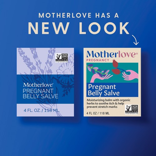 Motherlove Pregnant Belly Salve (4oz) | Stretch Mark Cream l Made in USA | Organic